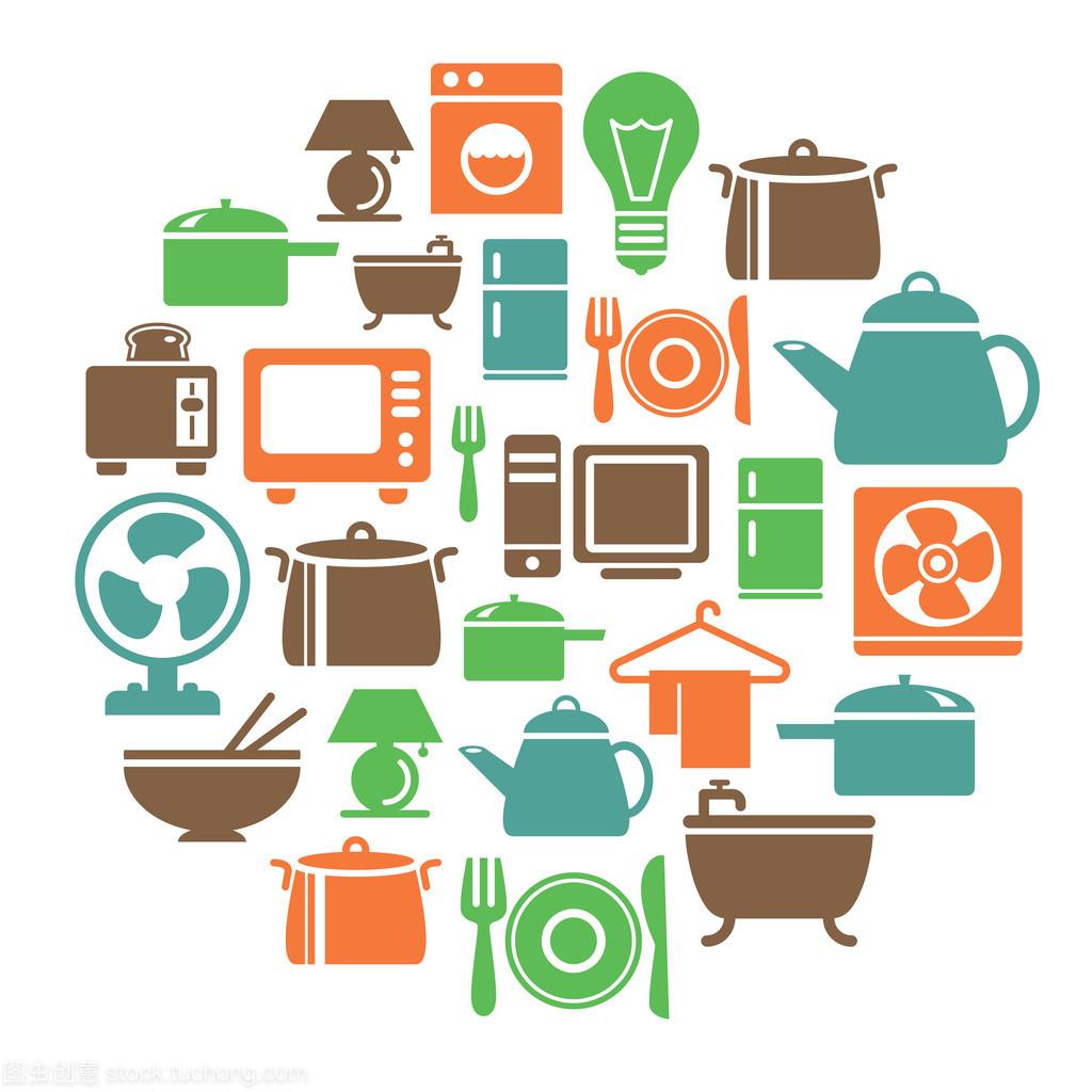 圓形圖標(biāo)在家居五金工具中的設(shè)計(jì)美學(xué)與實(shí)用功能